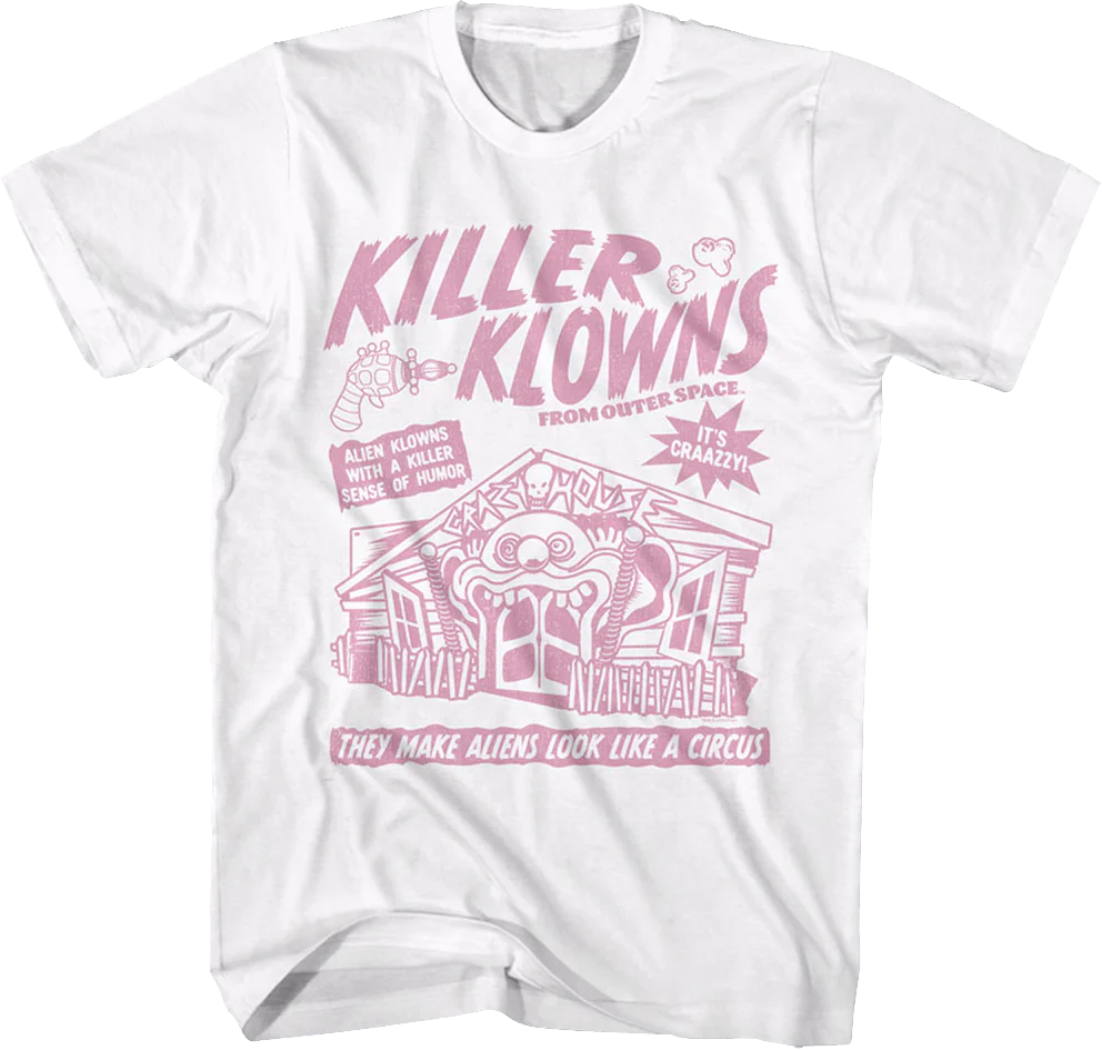Circus Poster Killer Klowns From Outer Space T-Shirt