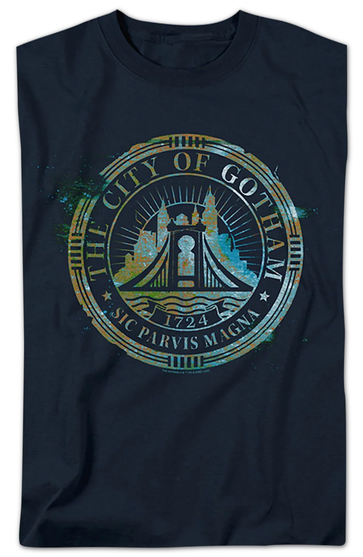 City Of Gotham Batman DC Comics T-Shirt - Image 2