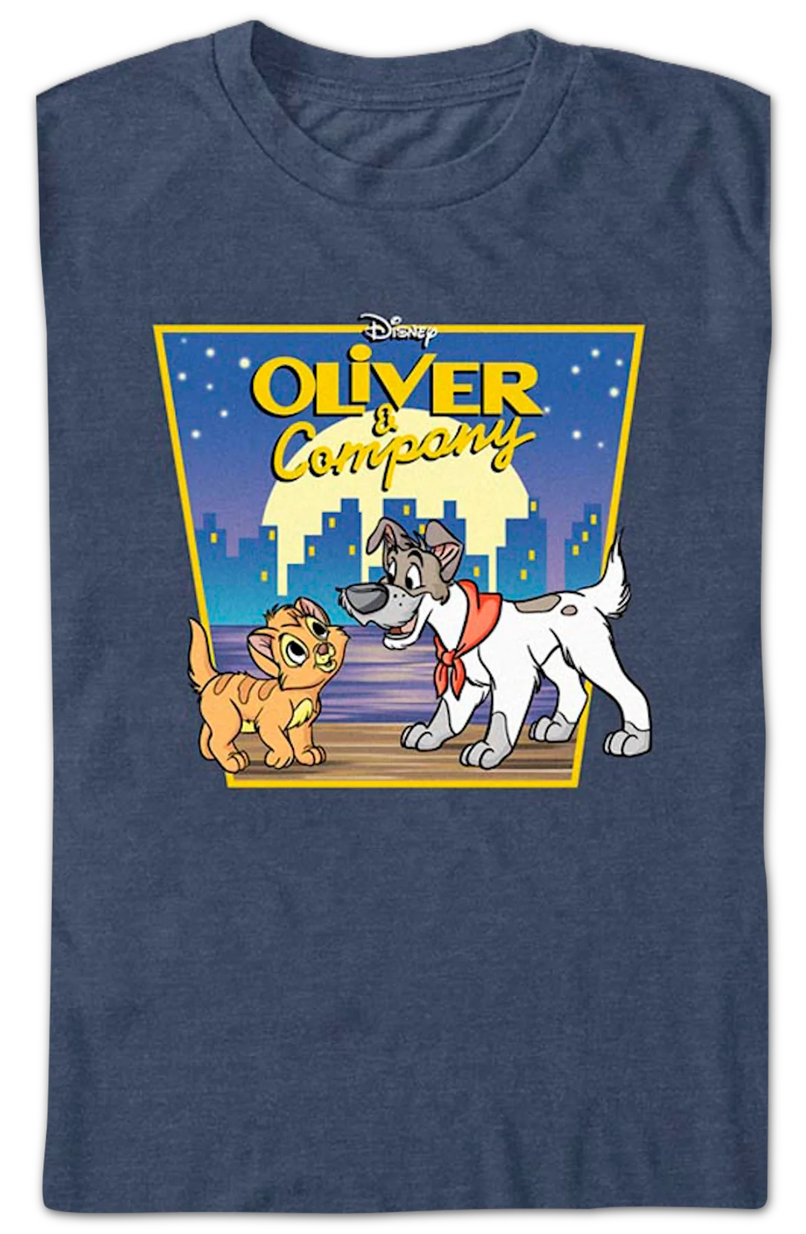 City Skyline Oliver and Company Disney T-Shirt - Image 2