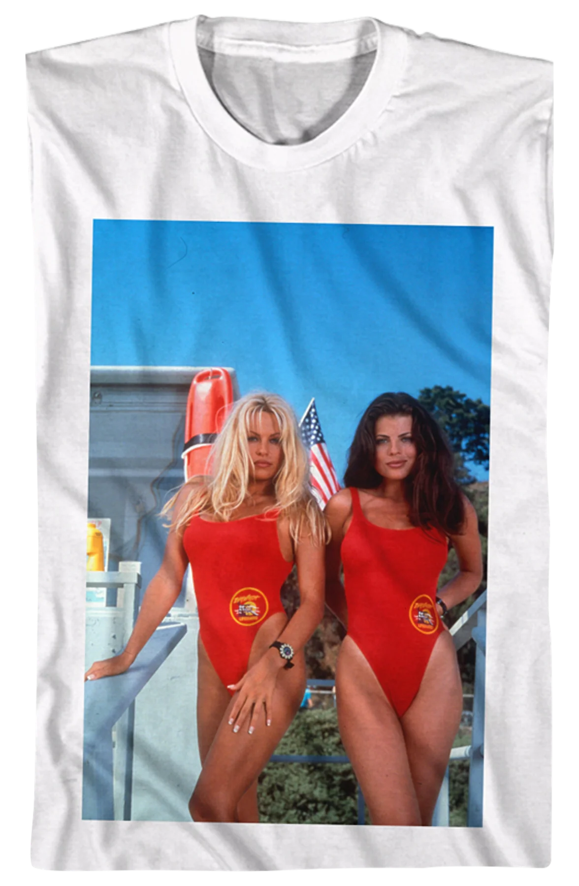 CJ Parker and Caroline Holden Baywatch T-Shirt - Image 2