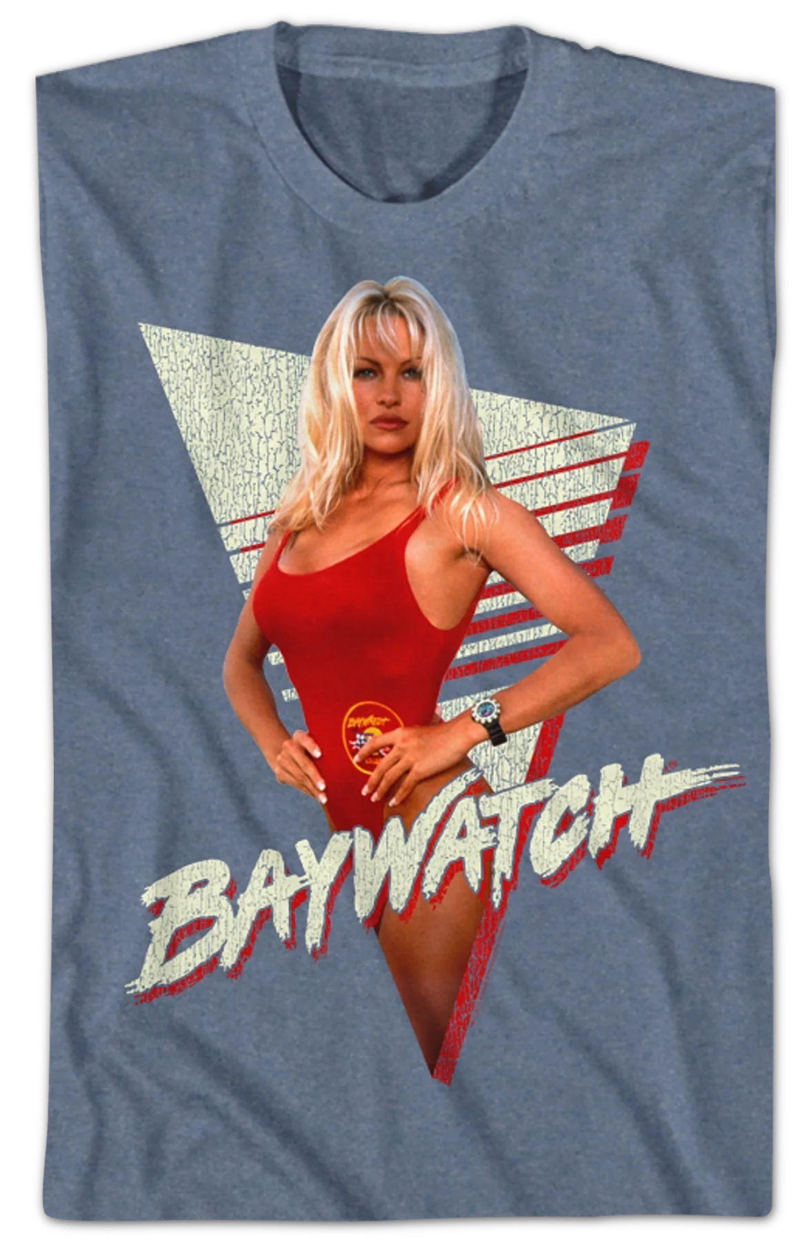 CJ Parker Triangle Baywatch T-Shirt - Image 2