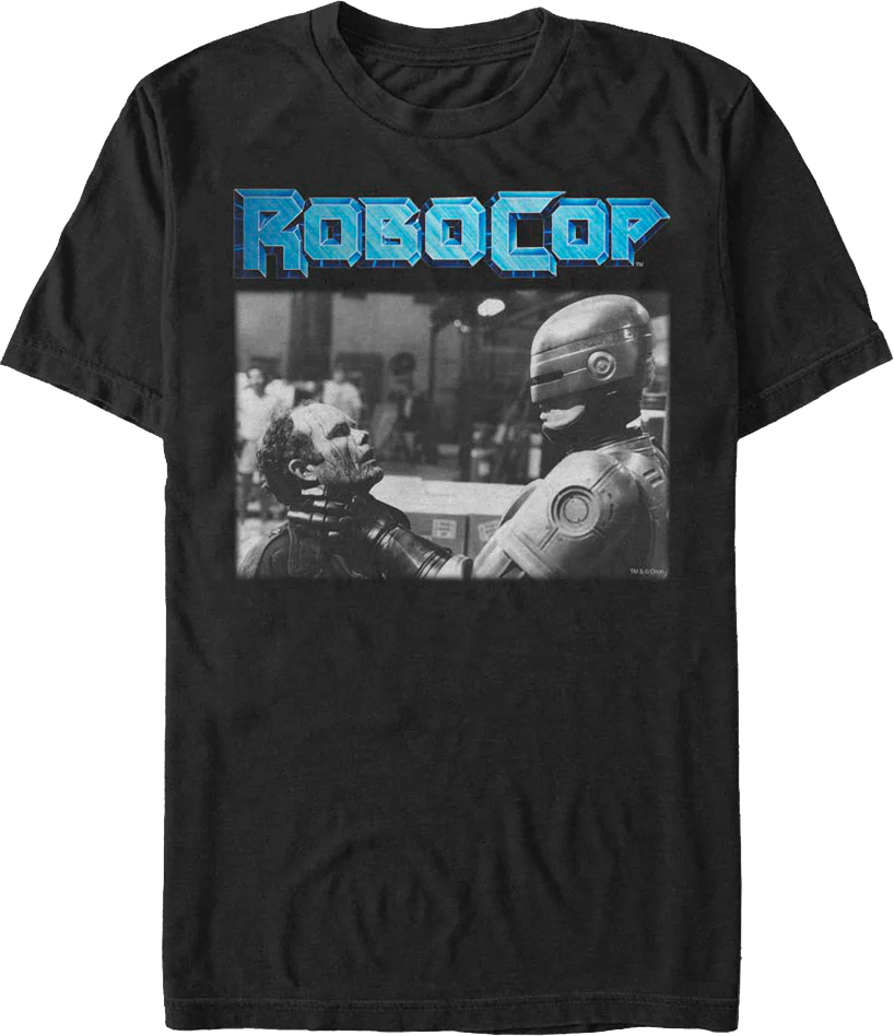 Clarence Boddicker And Robocop T-Shirt