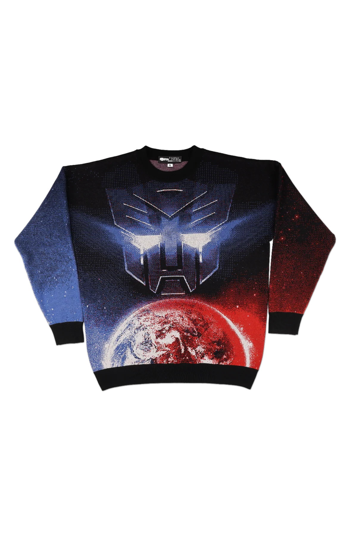 Classic Autobots Logo Transformers Knitted Sweater - Image 2