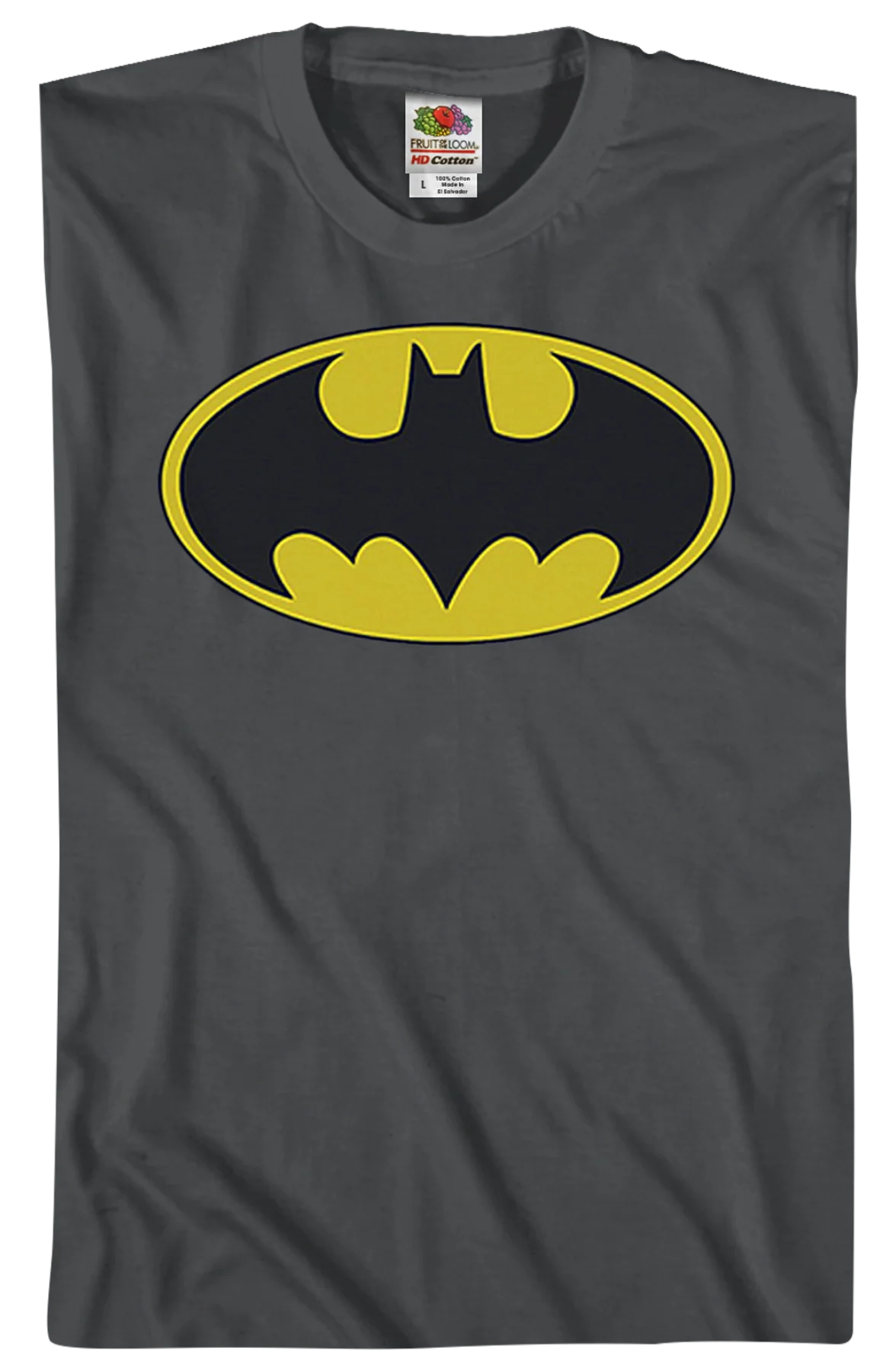 Classic Bat Symbol Batman T-Shirt - Image 2