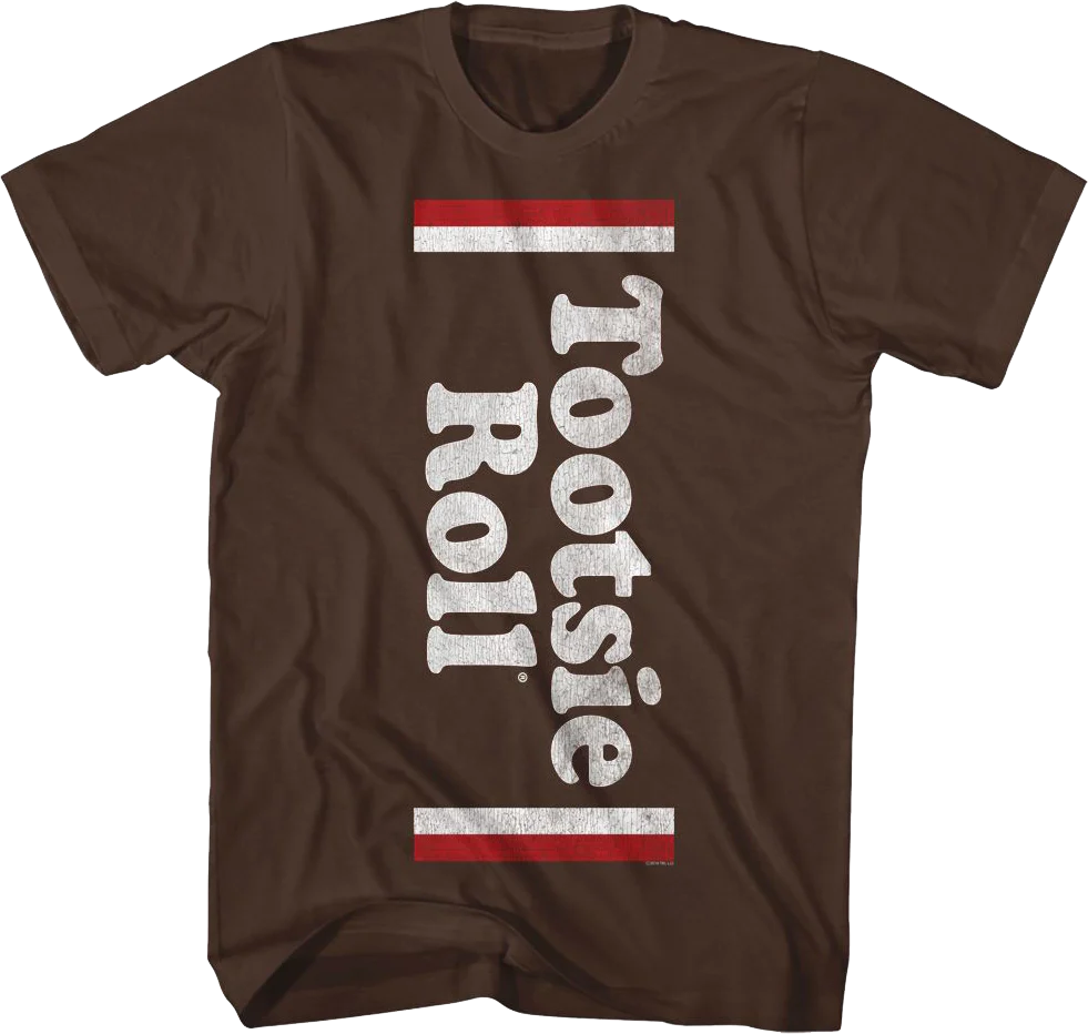 Classic Candy Wrapper Tootsie Roll T-Shirt