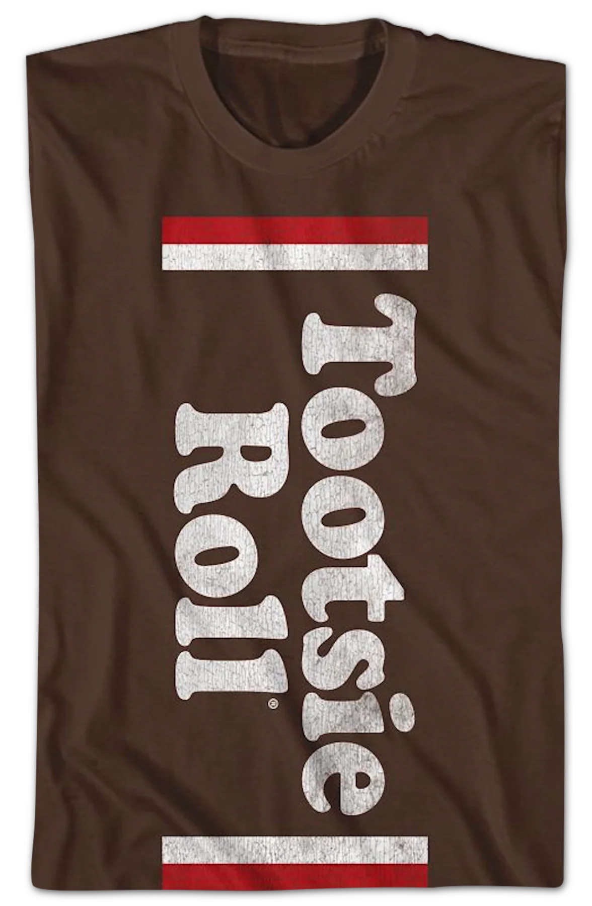 Classic Candy Wrapper Tootsie Roll T-Shirt - Image 2
