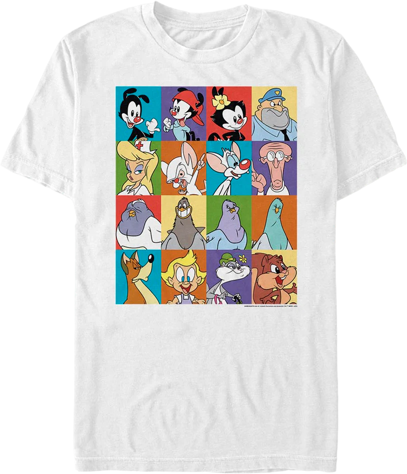 Classic Character Blocks Animaniacs T-Shirt