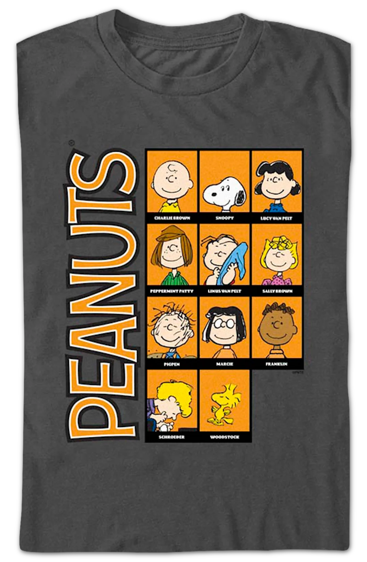 Classic Character Blocks Peanuts T-Shirt - Image 2