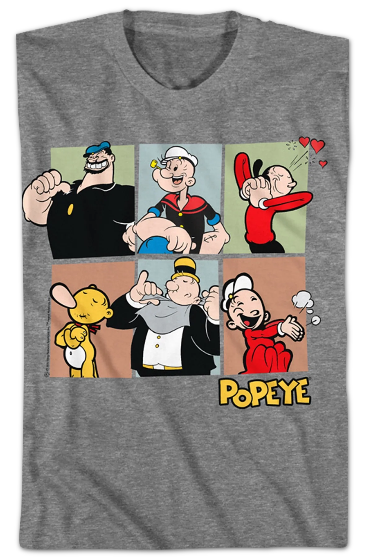 Classic Characters Popeye T-Shirt - Image 2