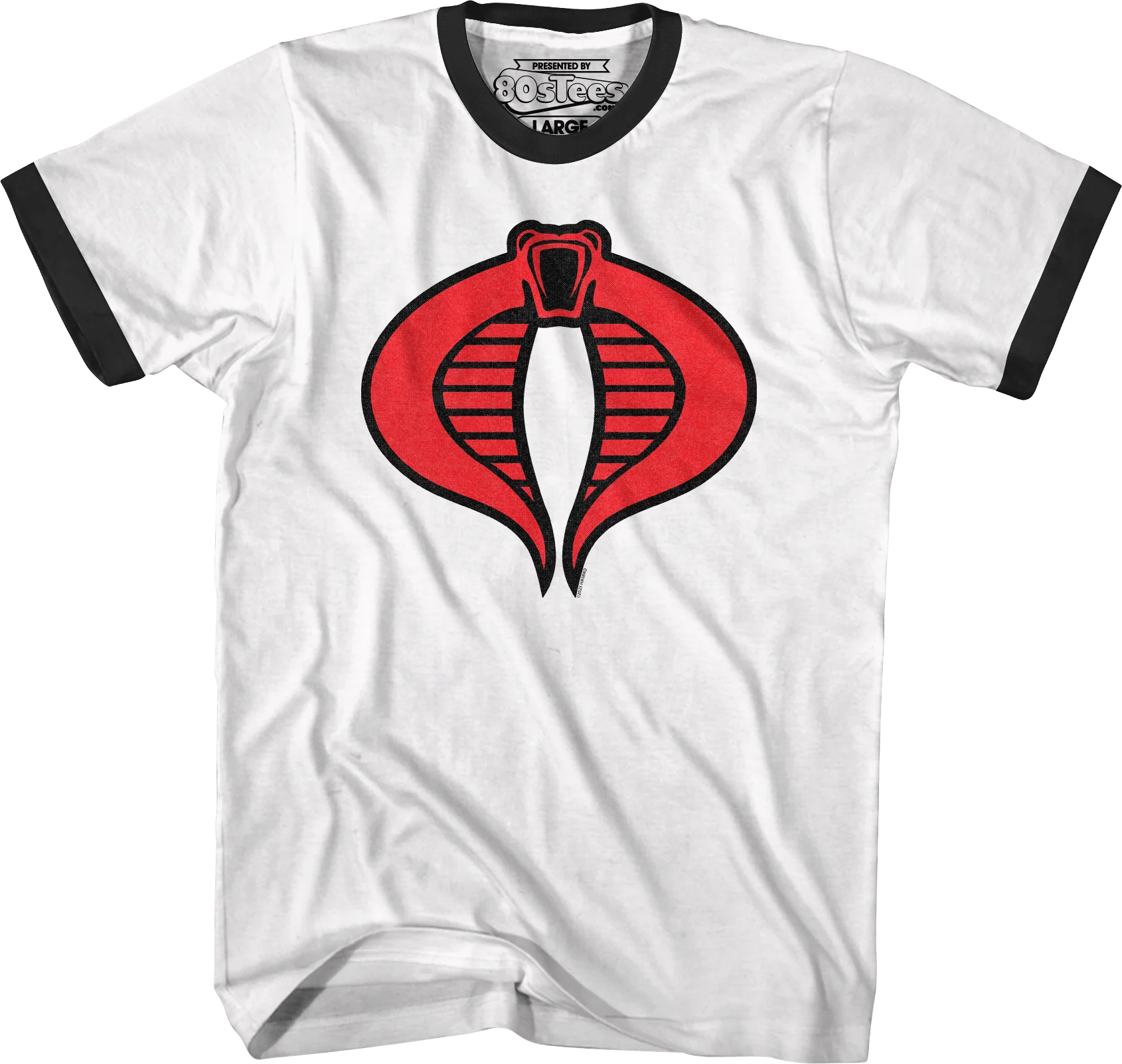 Classic Cobra Logo GI Joe Ringer Shirt