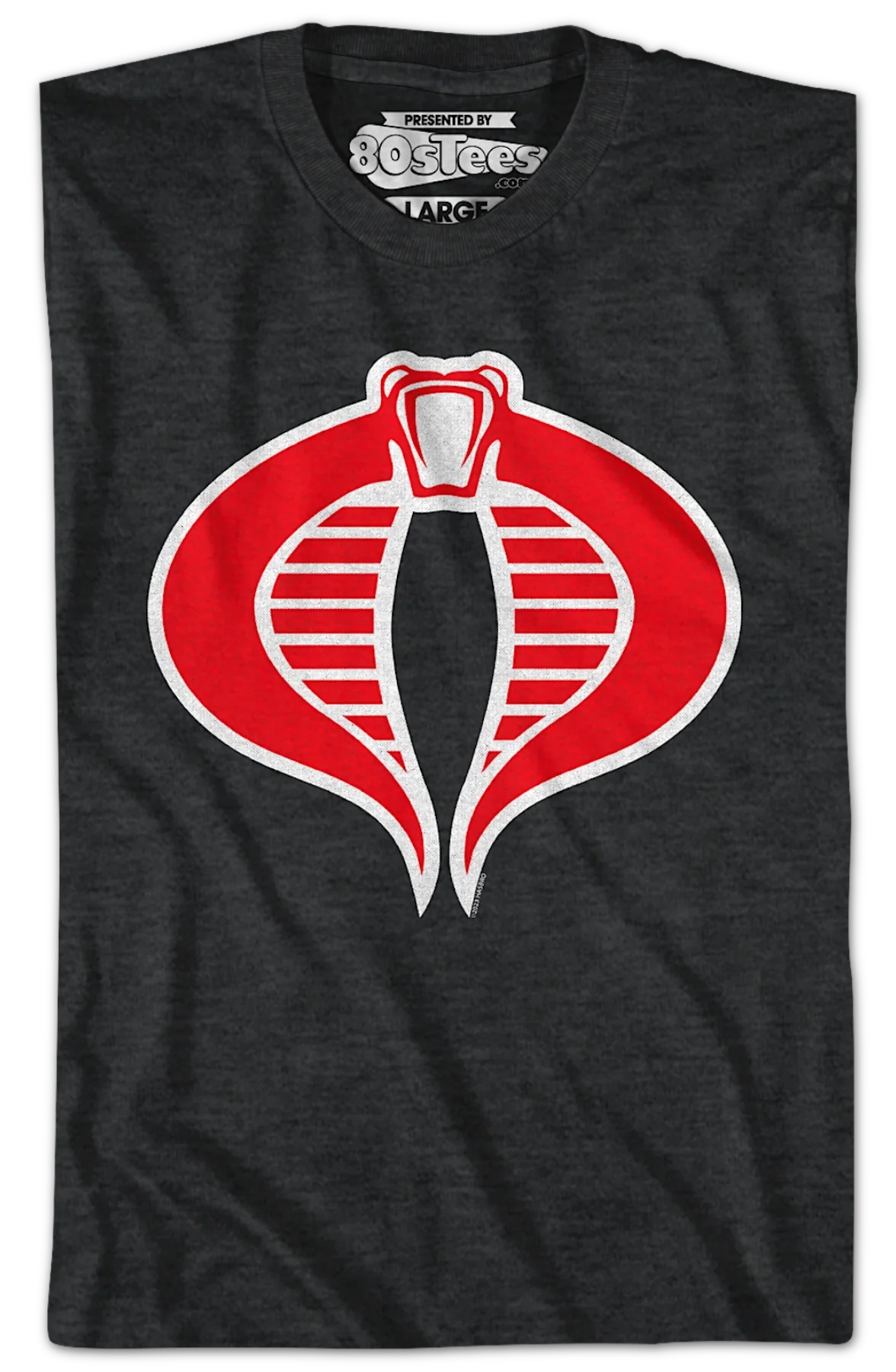 Classic Cobra Logo GI Joe T-Shirt - Image 4