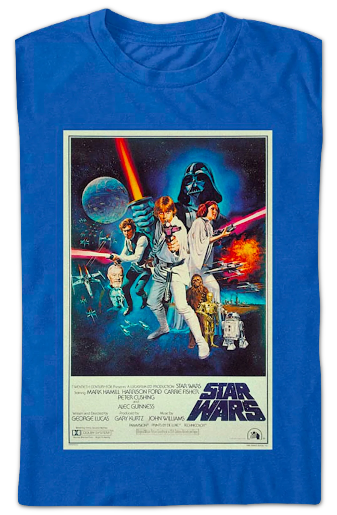 Classic Episode IV Poster Star Wars T-Shirt - Image 2