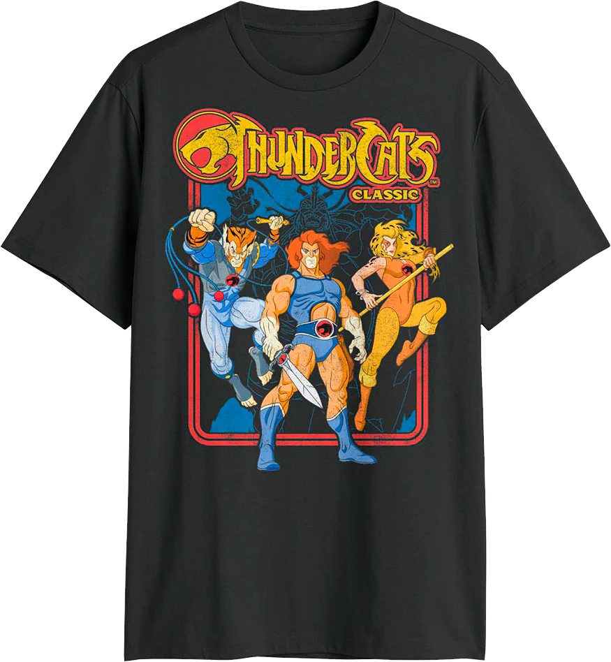 Classic Hero Poses ThunderCats T-Shirt