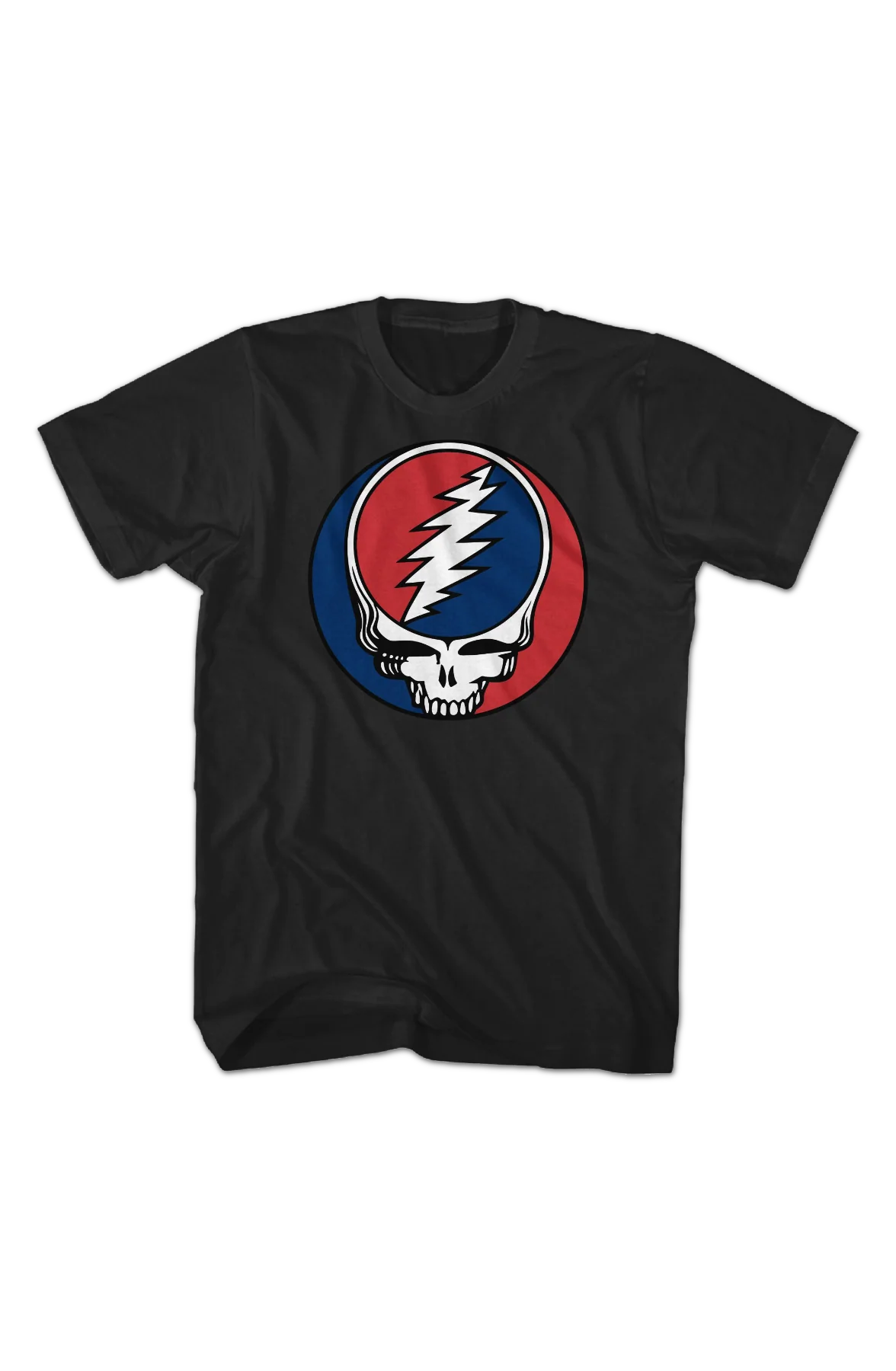 Classic Lightning Skull Logo Grateful Dead T-Shirt - Image 2