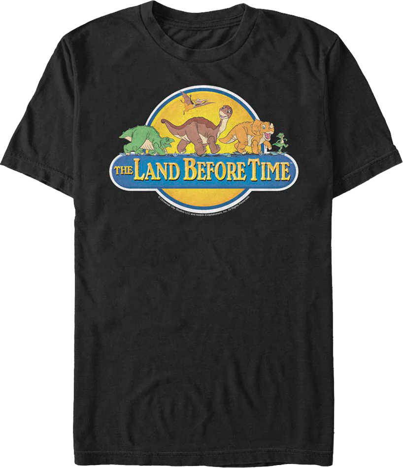 Classic Logo Land Before Time T-Shirt