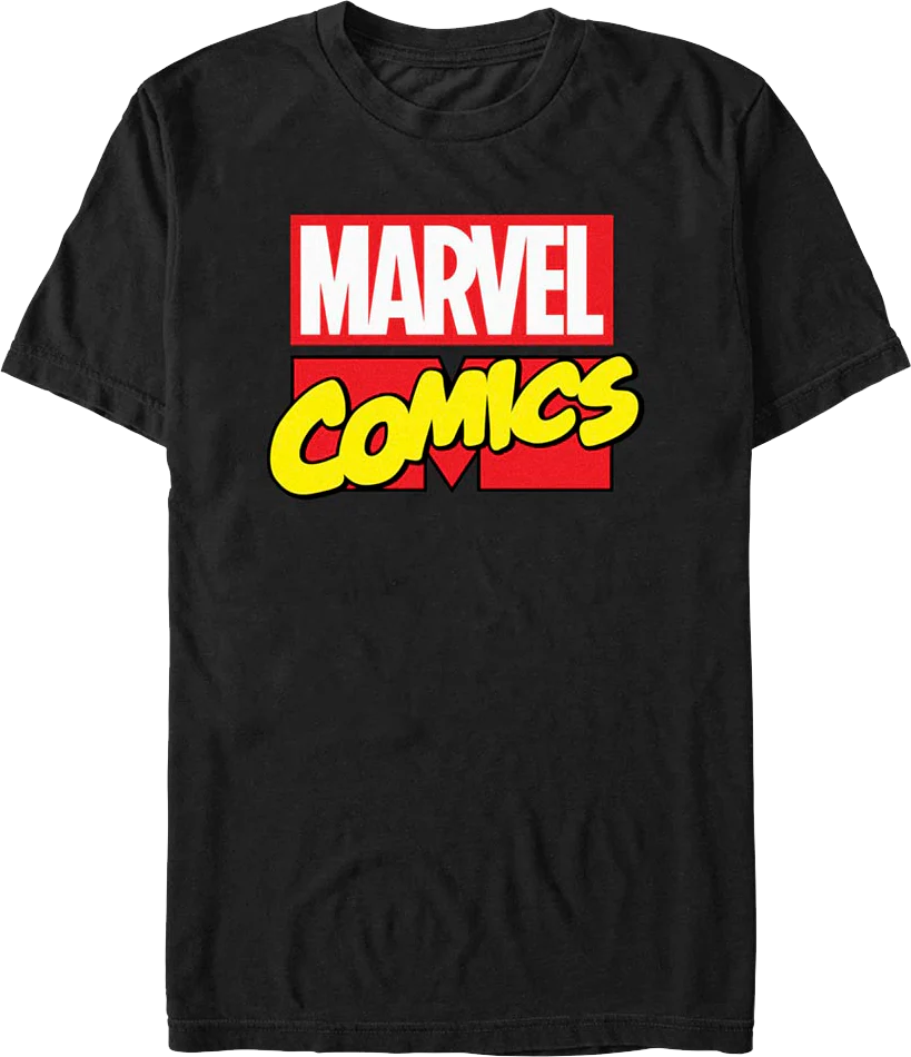 Classic Logo Marvel Comics T-Shirt