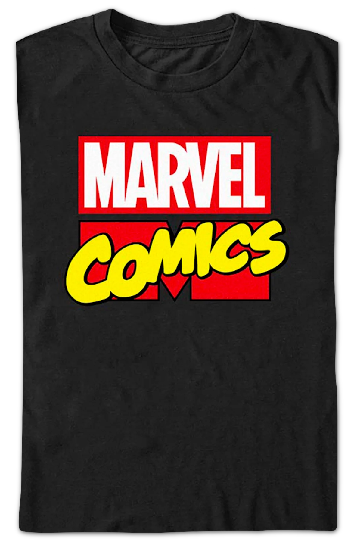 Classic Logo Marvel Comics T-Shirt - Image 2