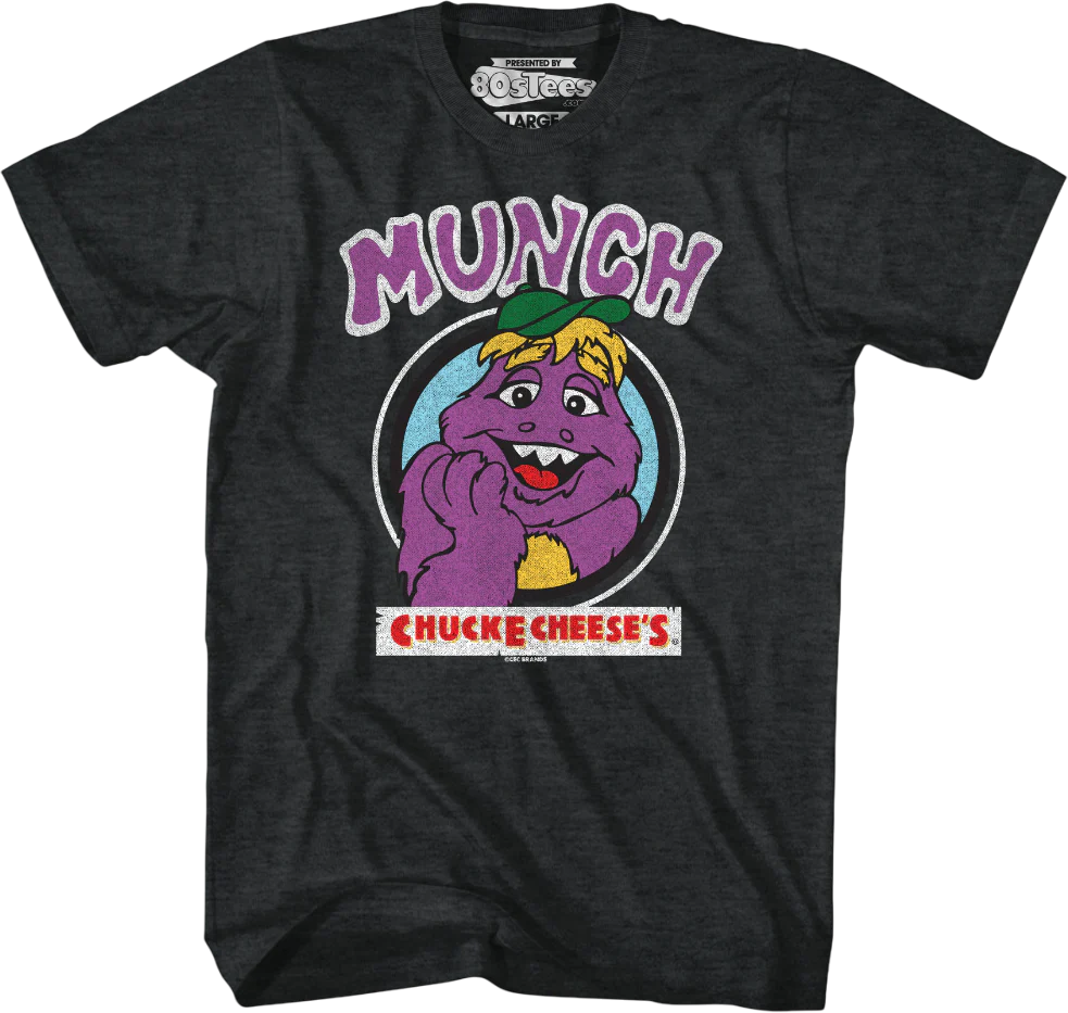 Classic Mr. Munch Chuck E. Cheese T-Shirt