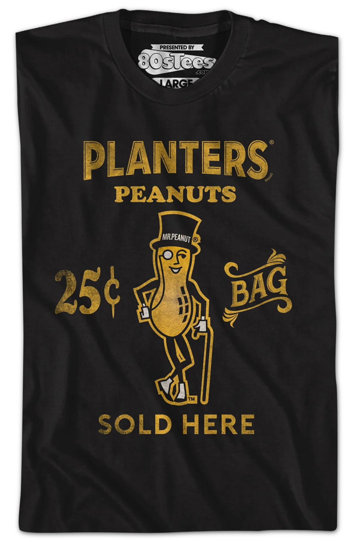 Classic Mr. Peanut Planters T-Shirt - Image 2