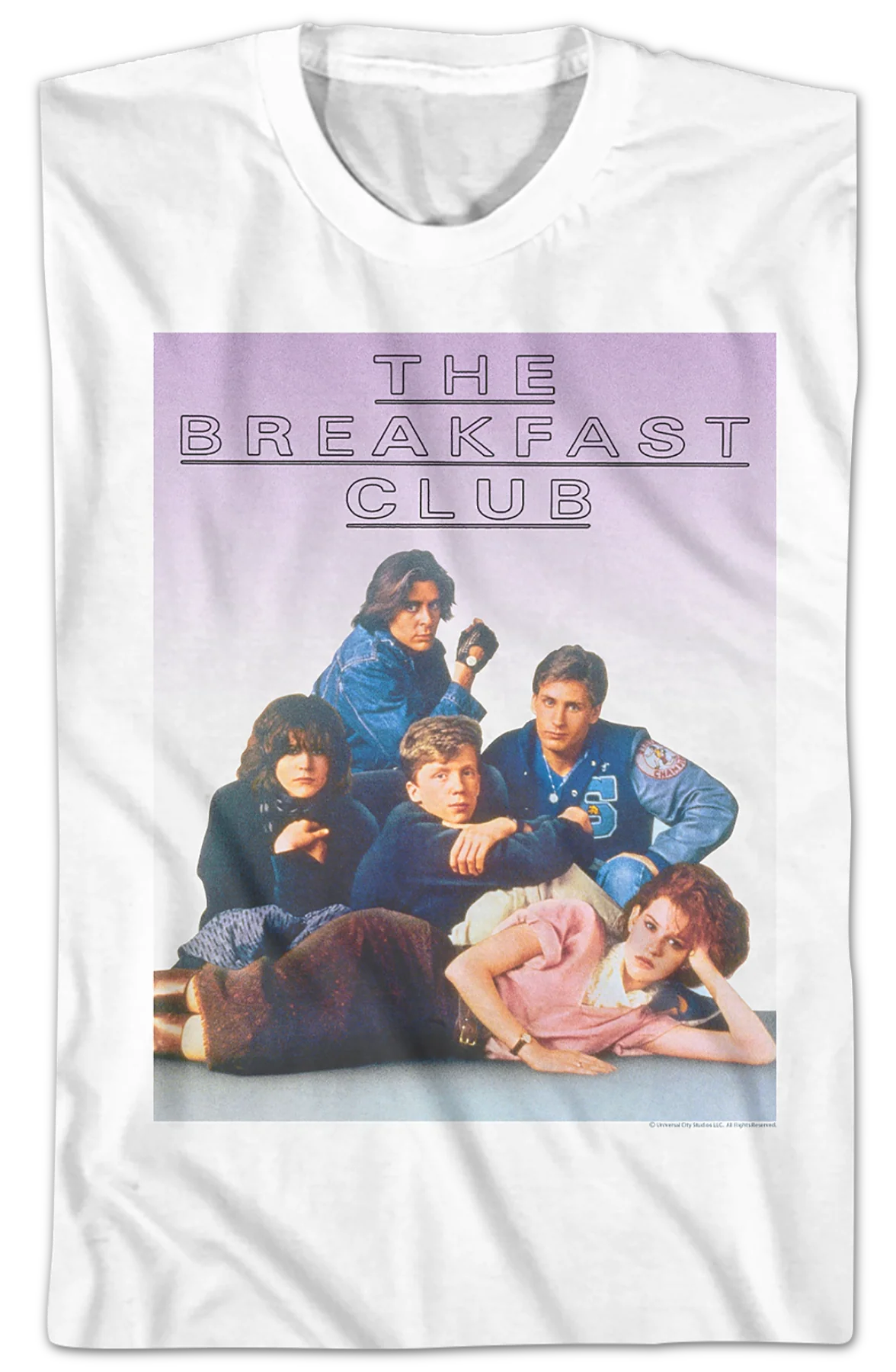 Classic Poster Breakfast Club T-Shirt - Image 2