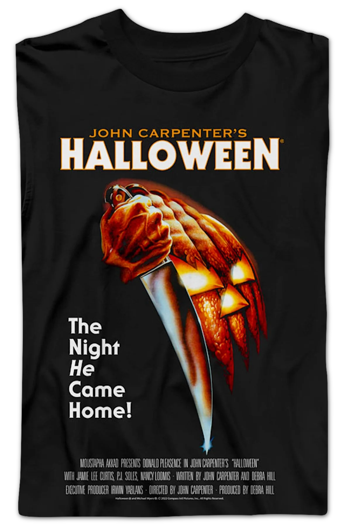 Classic Poster Halloween Long Sleeve Shirt - Image 2