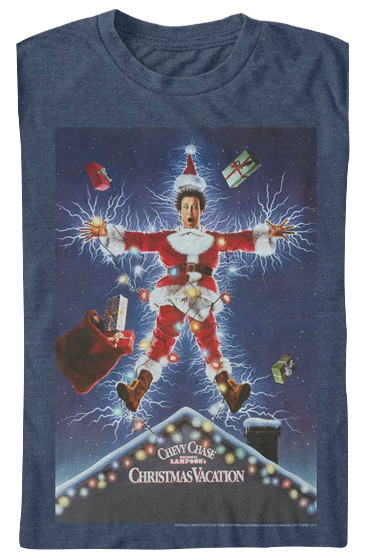 Classic Poster National Lampoon's Christmas Vacation T-Shirt - Image 2