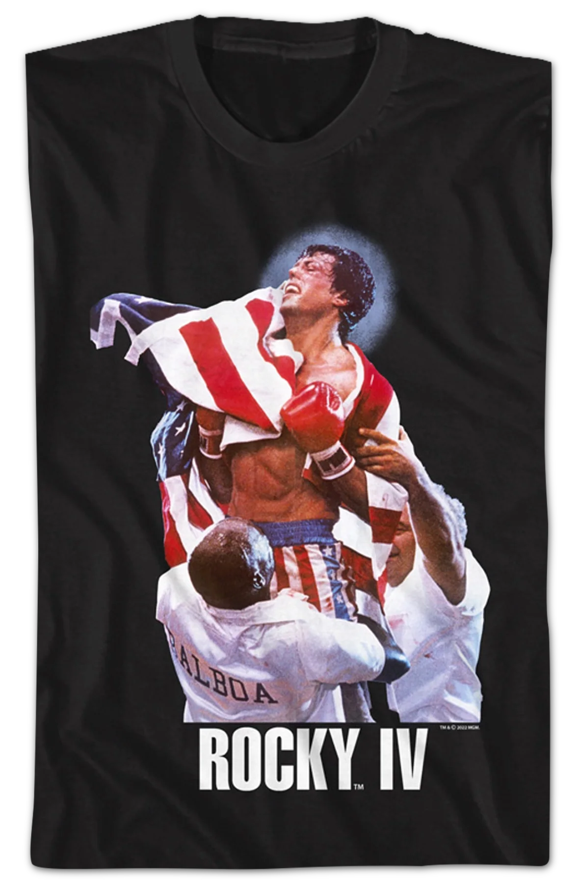 Classic Poster Rocky IV T-Shirt - Image 2