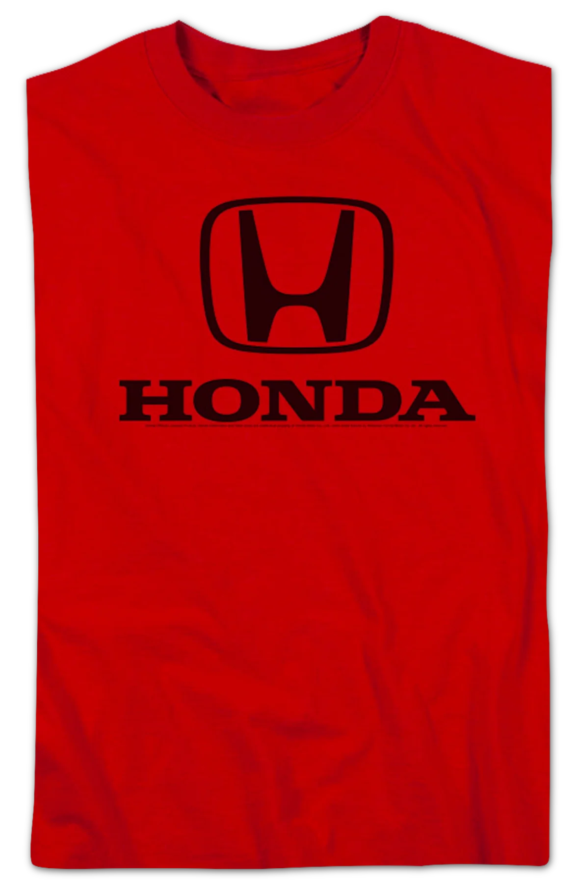 Classic Red Logo Honda T-Shirt - Image 2