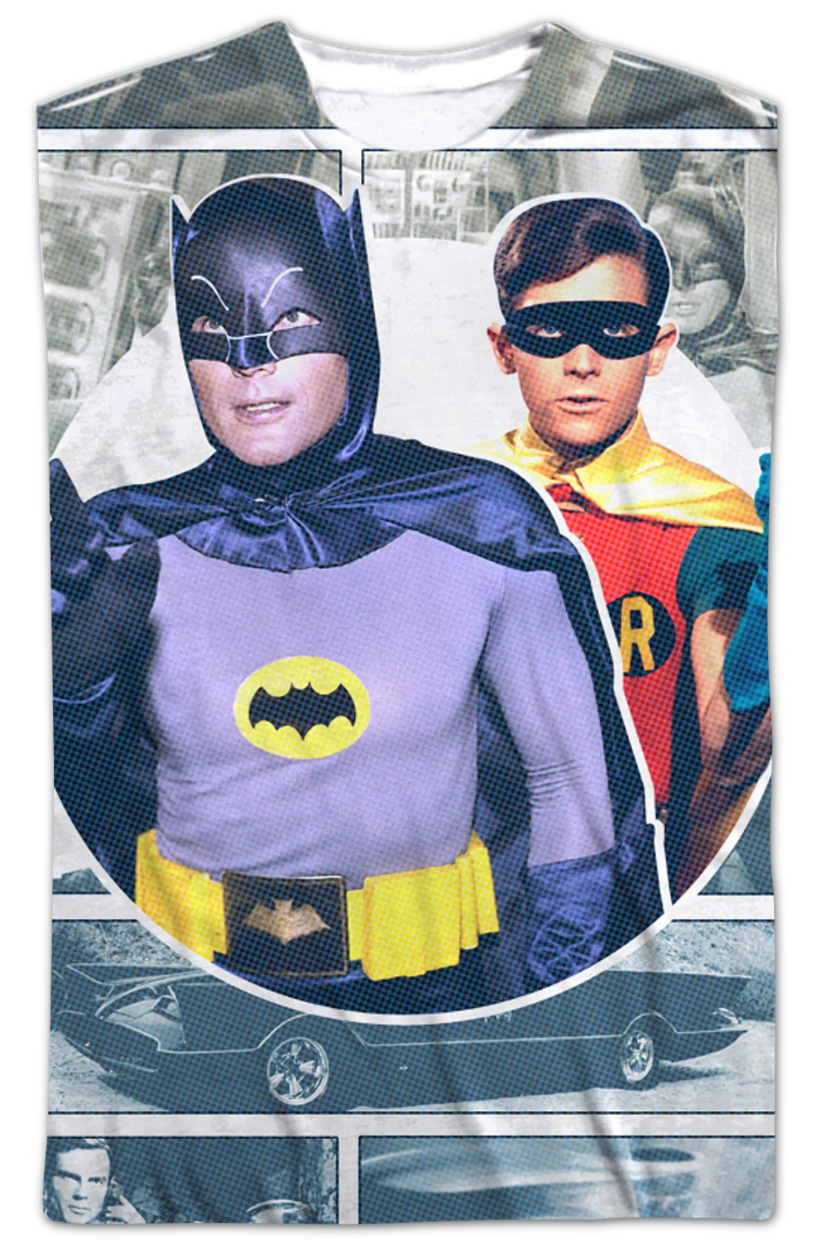Classic Series Collage Batman T-Shirt - Image 2
