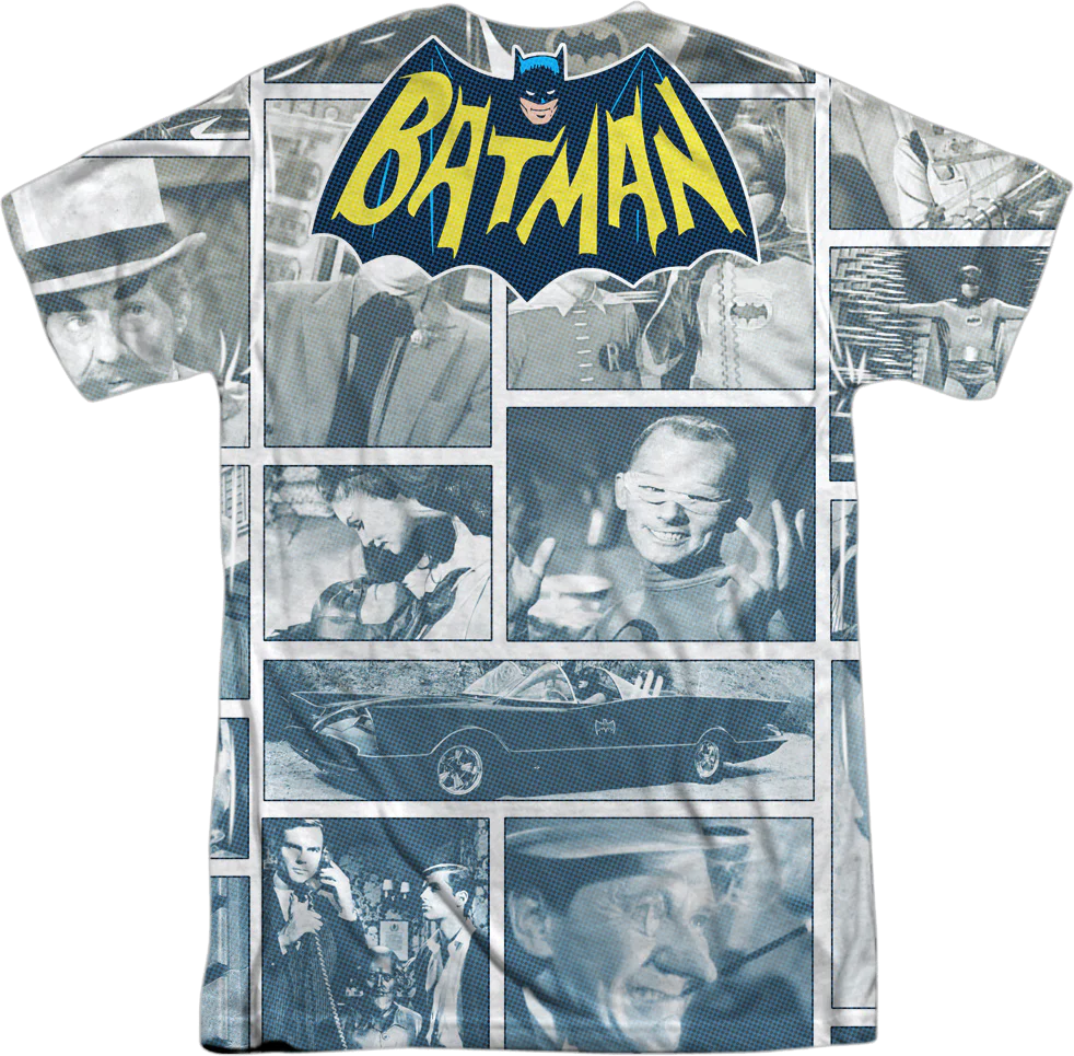 Classic Series Collage Batman T-Shirt - Image 3