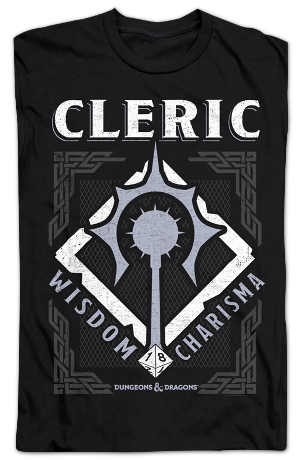 Cleric Logo Dungeons & Dragons T-Shirt - Image 2