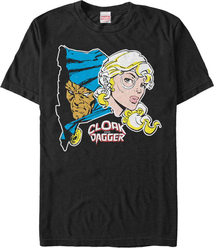 Cloak And Dagger Marvel Comics T-Shirt