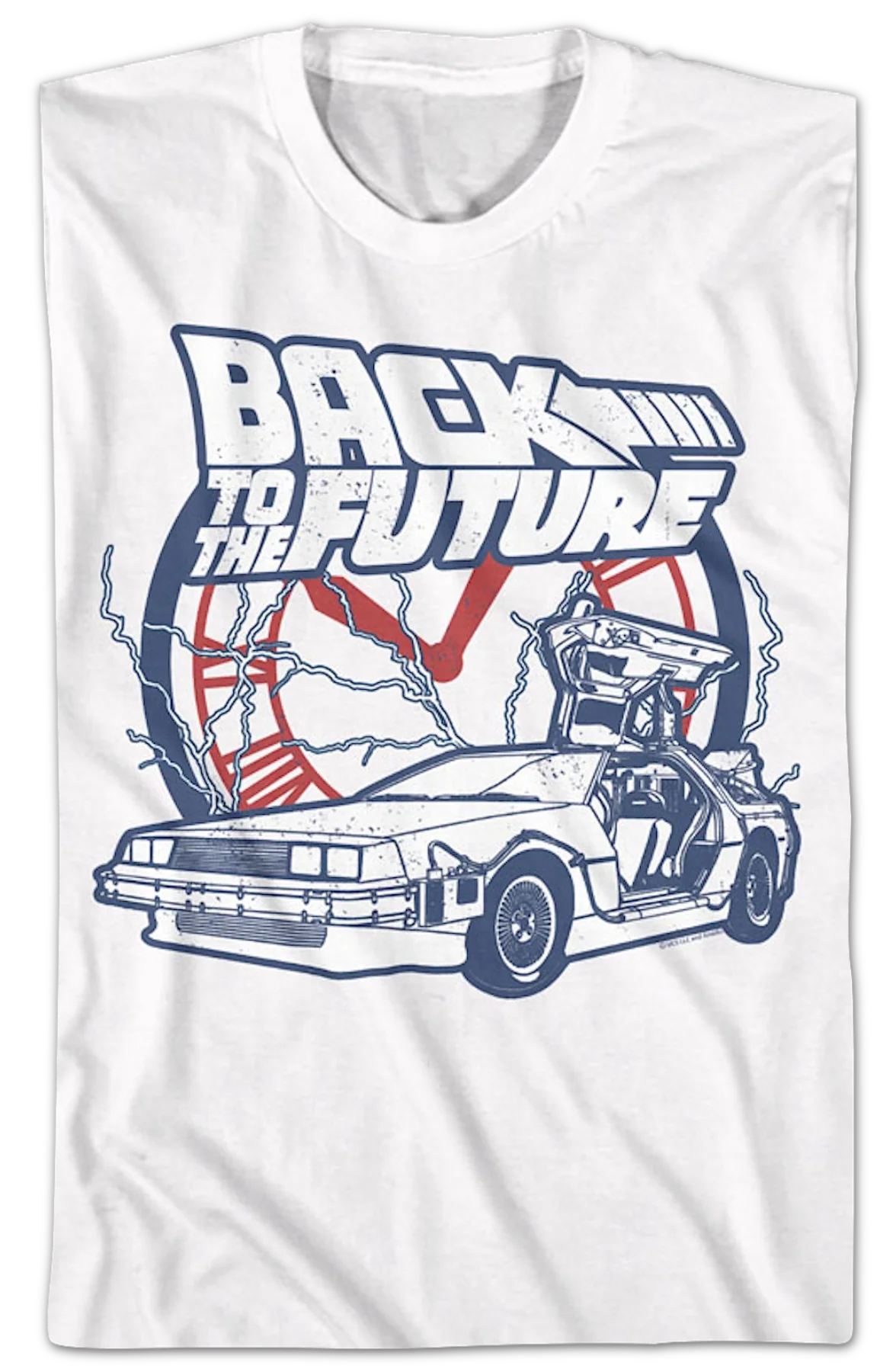 Clock Collage Back To The Future T-Shirt - Image 2