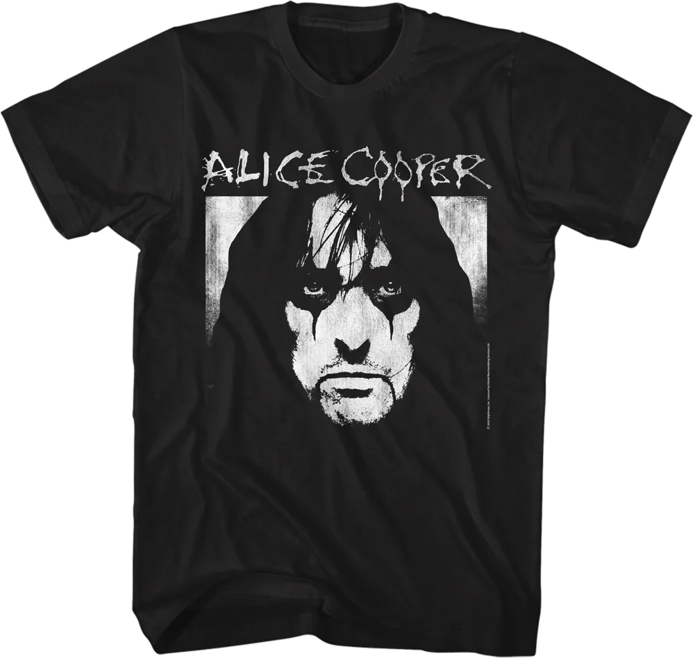 Close-Up Alice Cooper T-Shirt