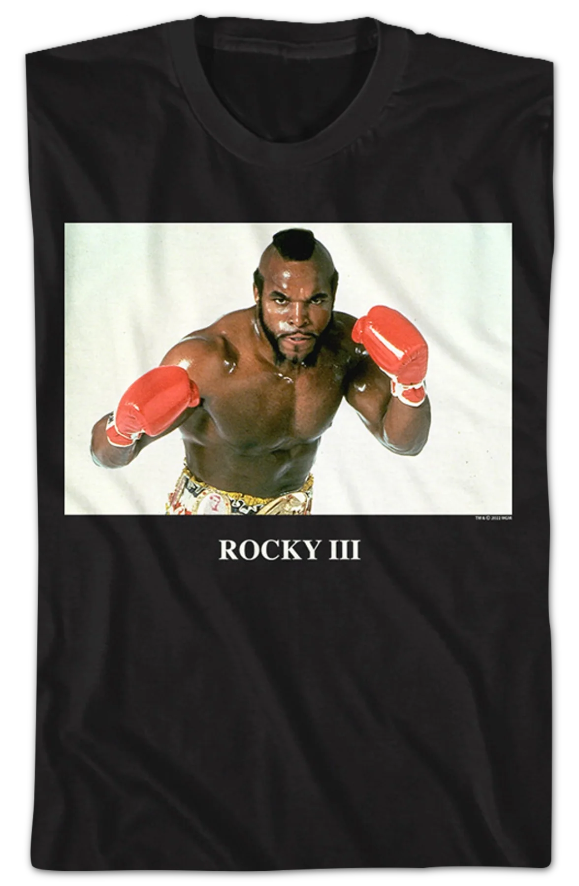 Clubber Lang Boxing Pose Rocky III T-Shirt - Image 2