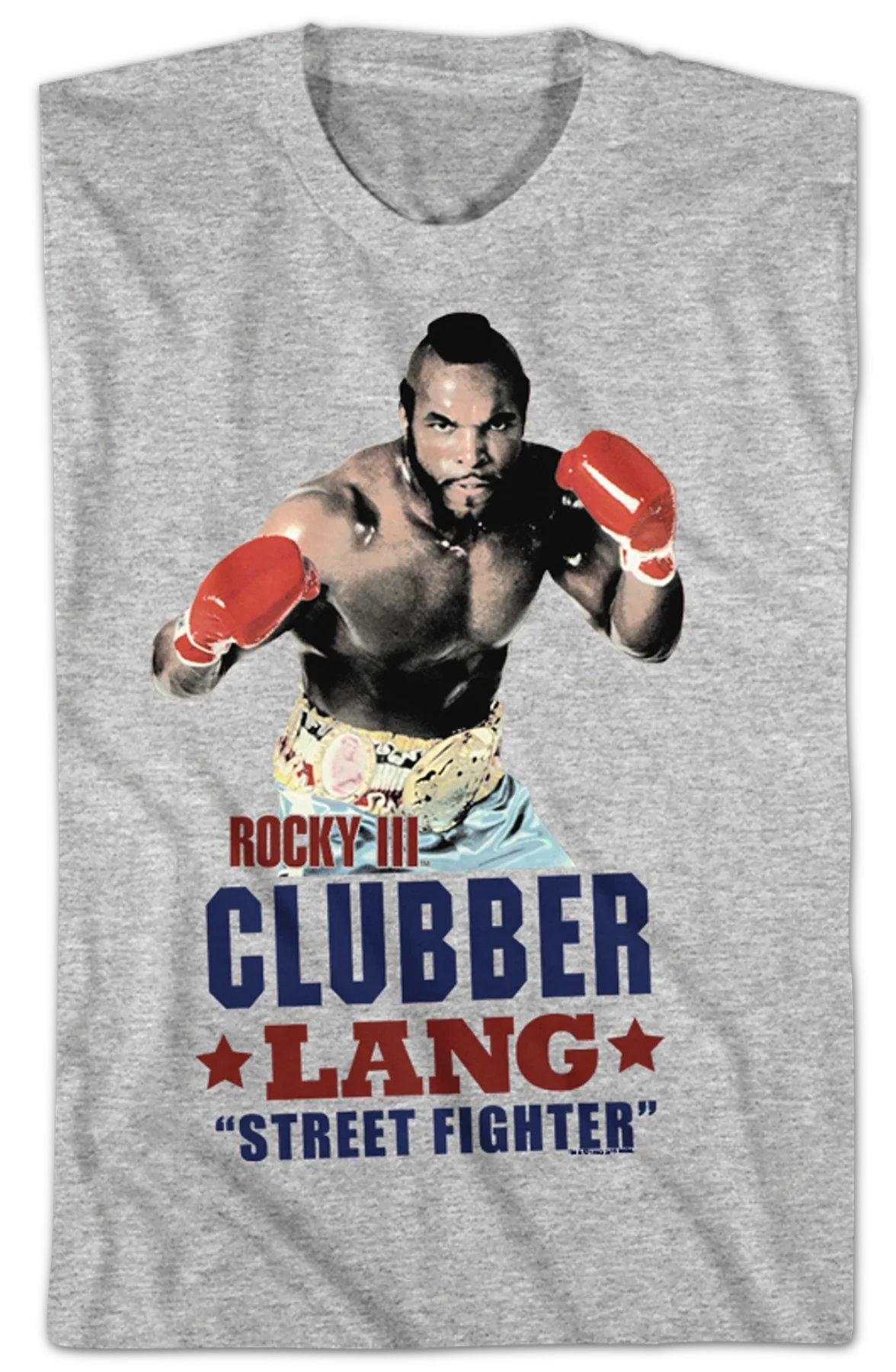 Clubber Lang Street Fighter Rocky III T-Shirt - Image 2