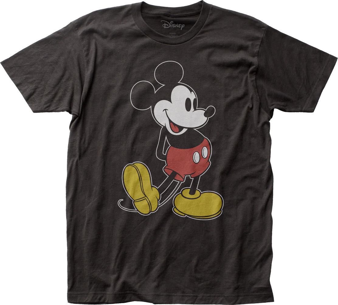 Coal Mickey Mouse T-Shirt
