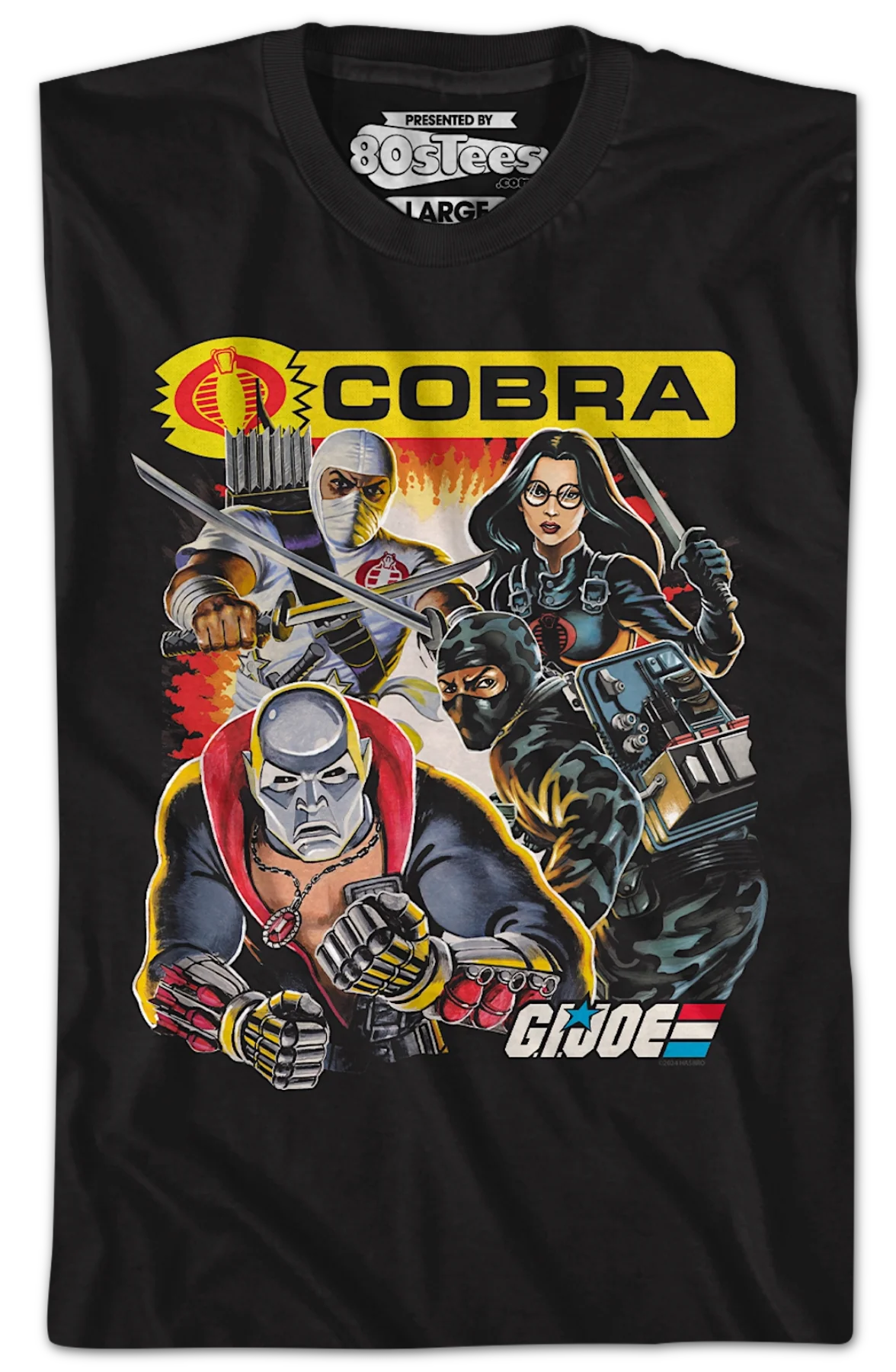 Cobra Collage GI Joe T-Shirt - Image 2