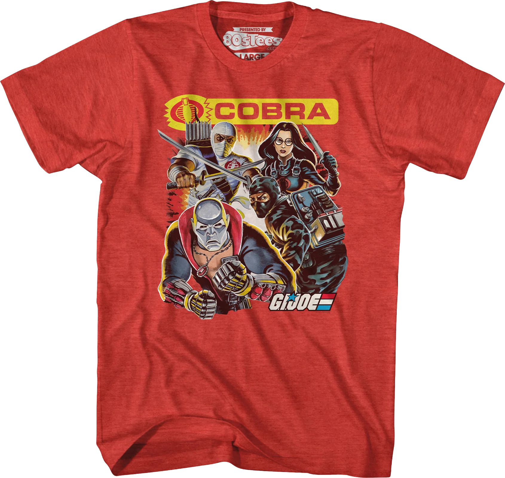 Cobra Collage GI Joe T-Shirt - Image 4