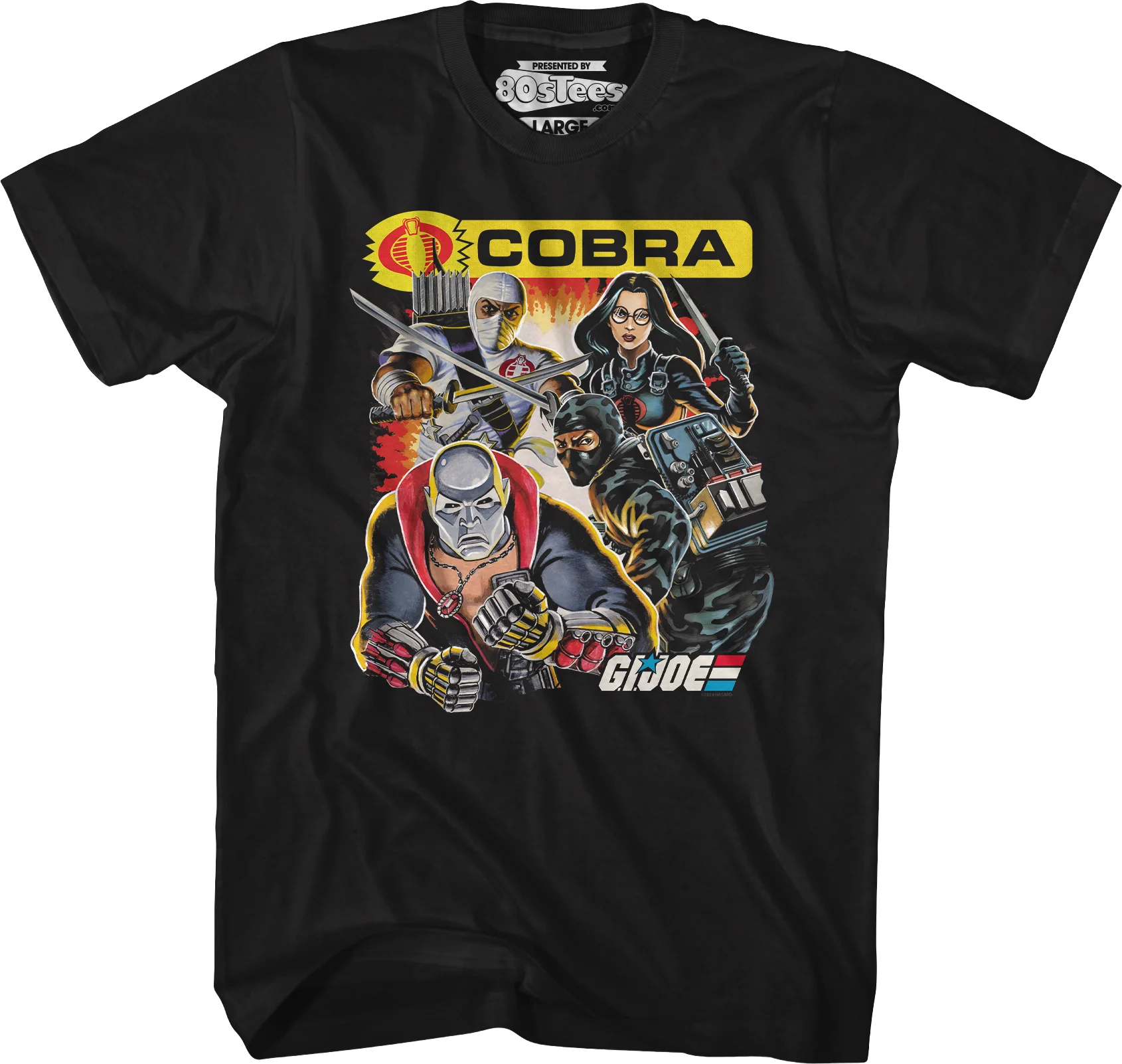Cobra Collage GI Joe T-Shirt - Image 5