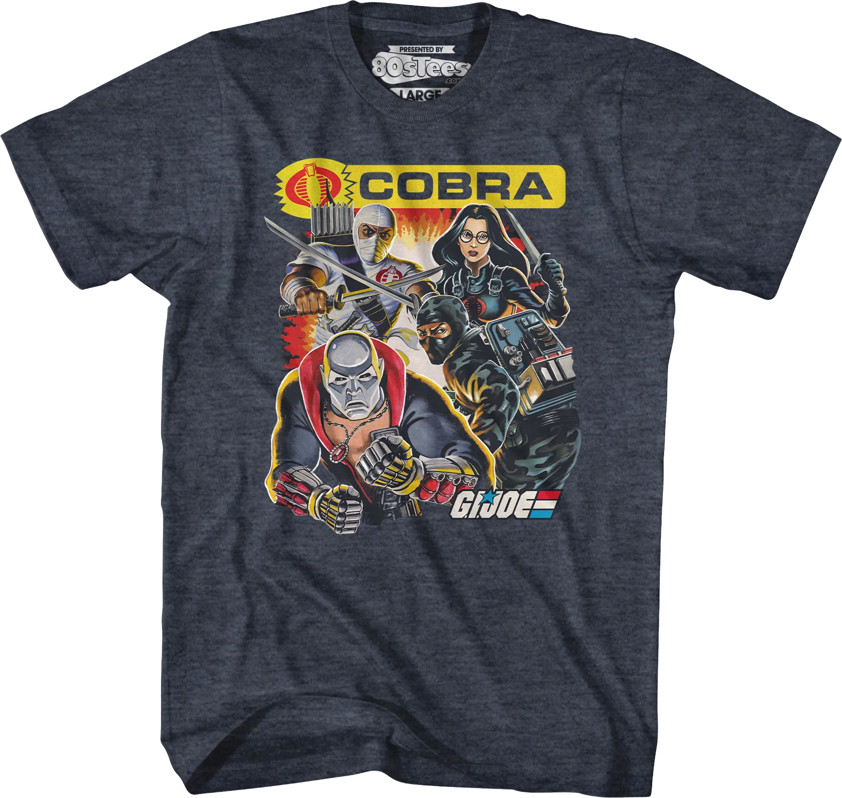 Cobra Collage GI Joe T-Shirt - Image 6