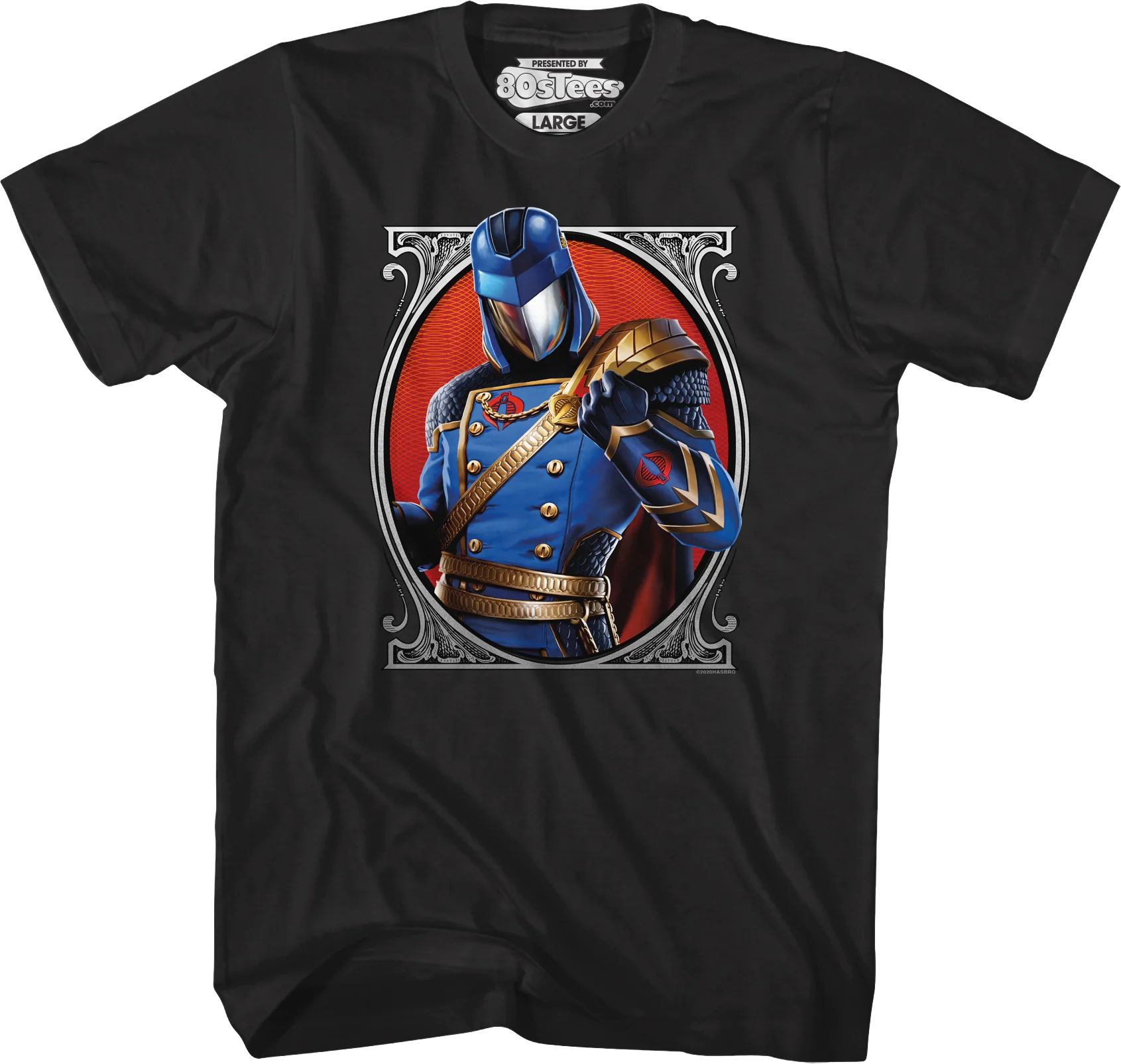 Cobra Commander Classic Pose GI Joe T-Shirt