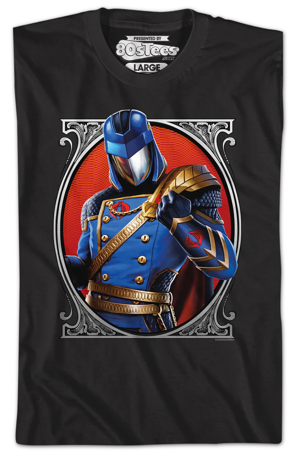 Cobra Commander Classic Pose GI Joe T-Shirt - Image 2