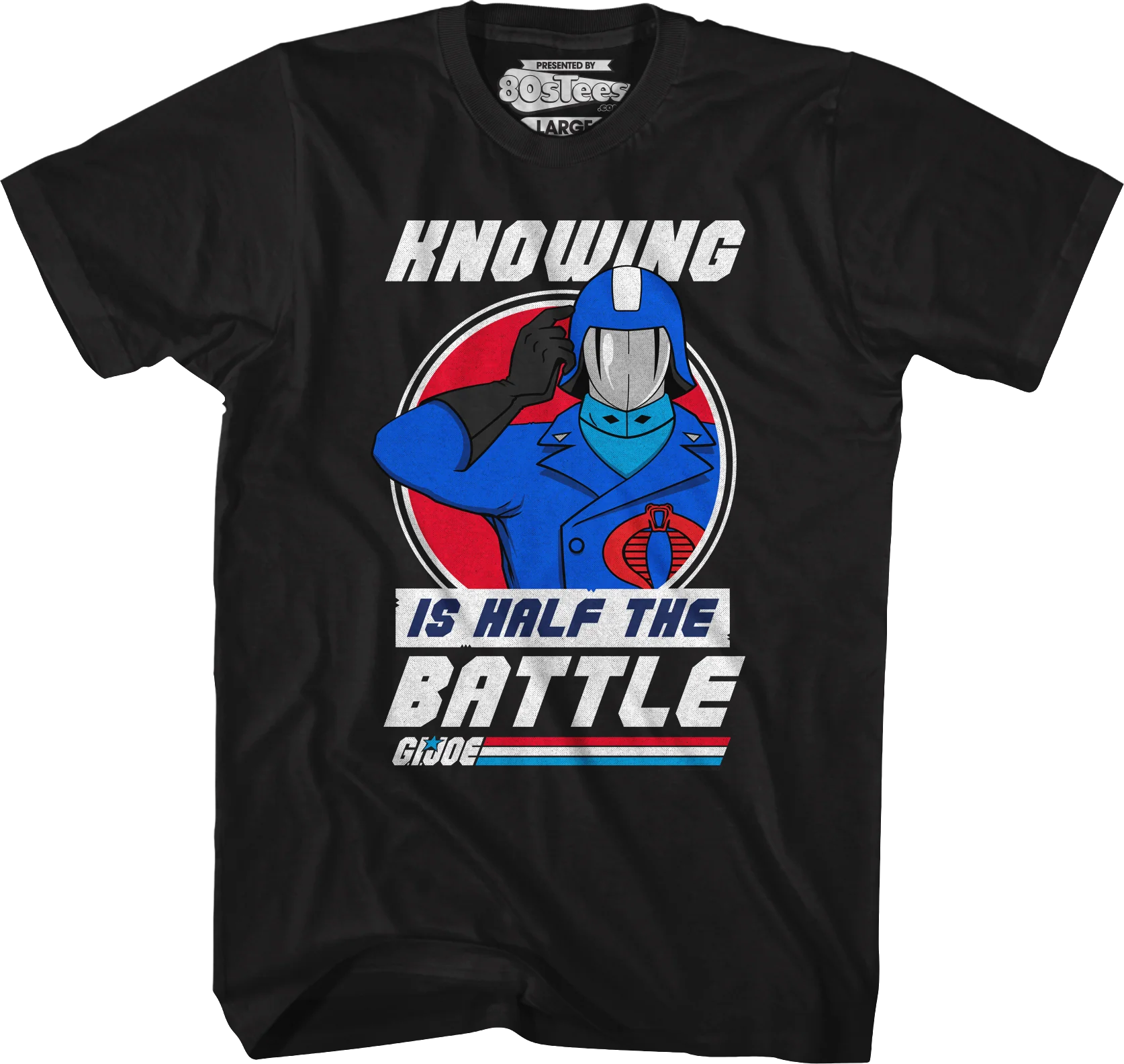 Cobra Commander Knowing Is Half The Battle GI Joe T-Shirt