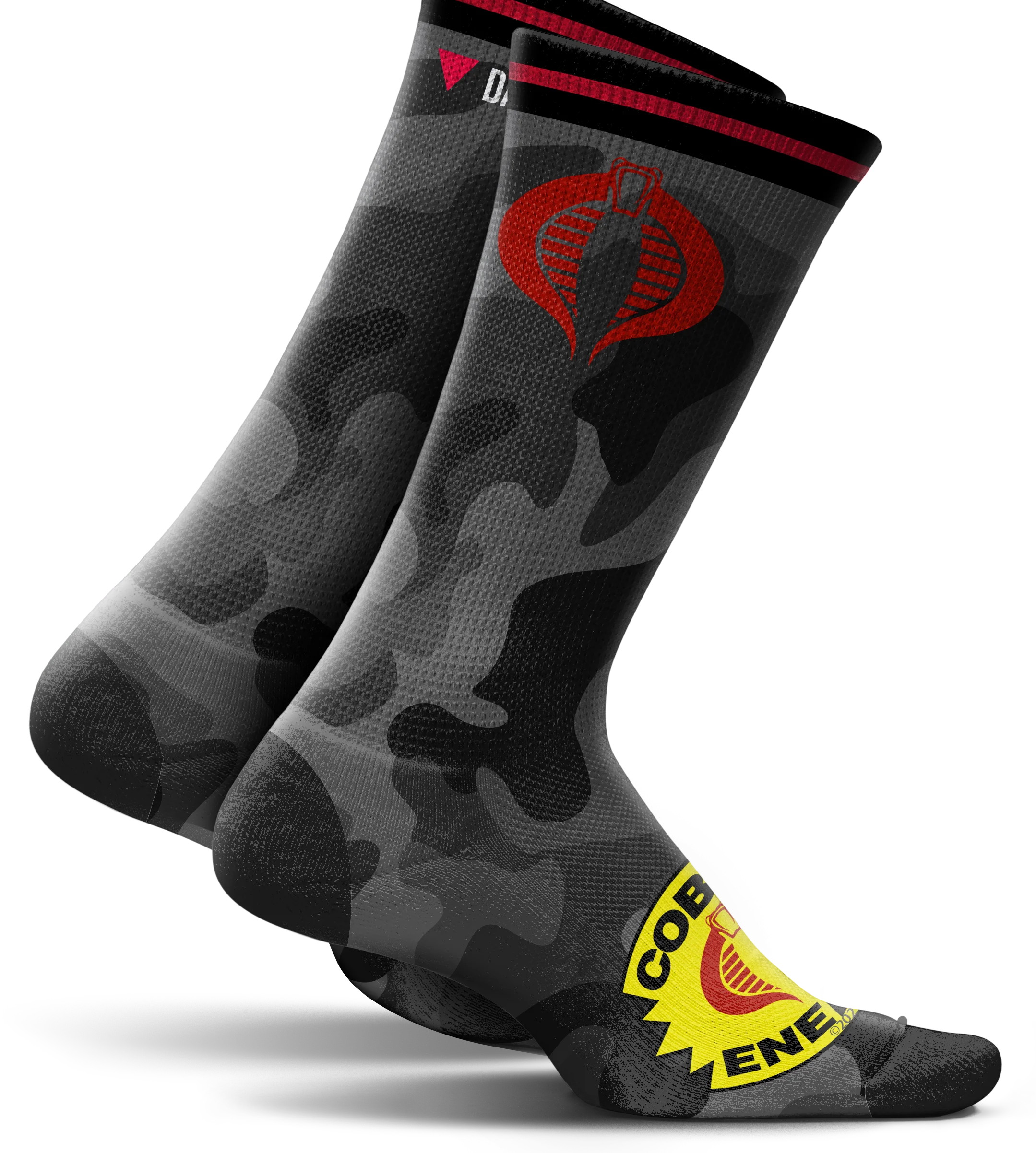 Cobra Enemy GI Joe Socks