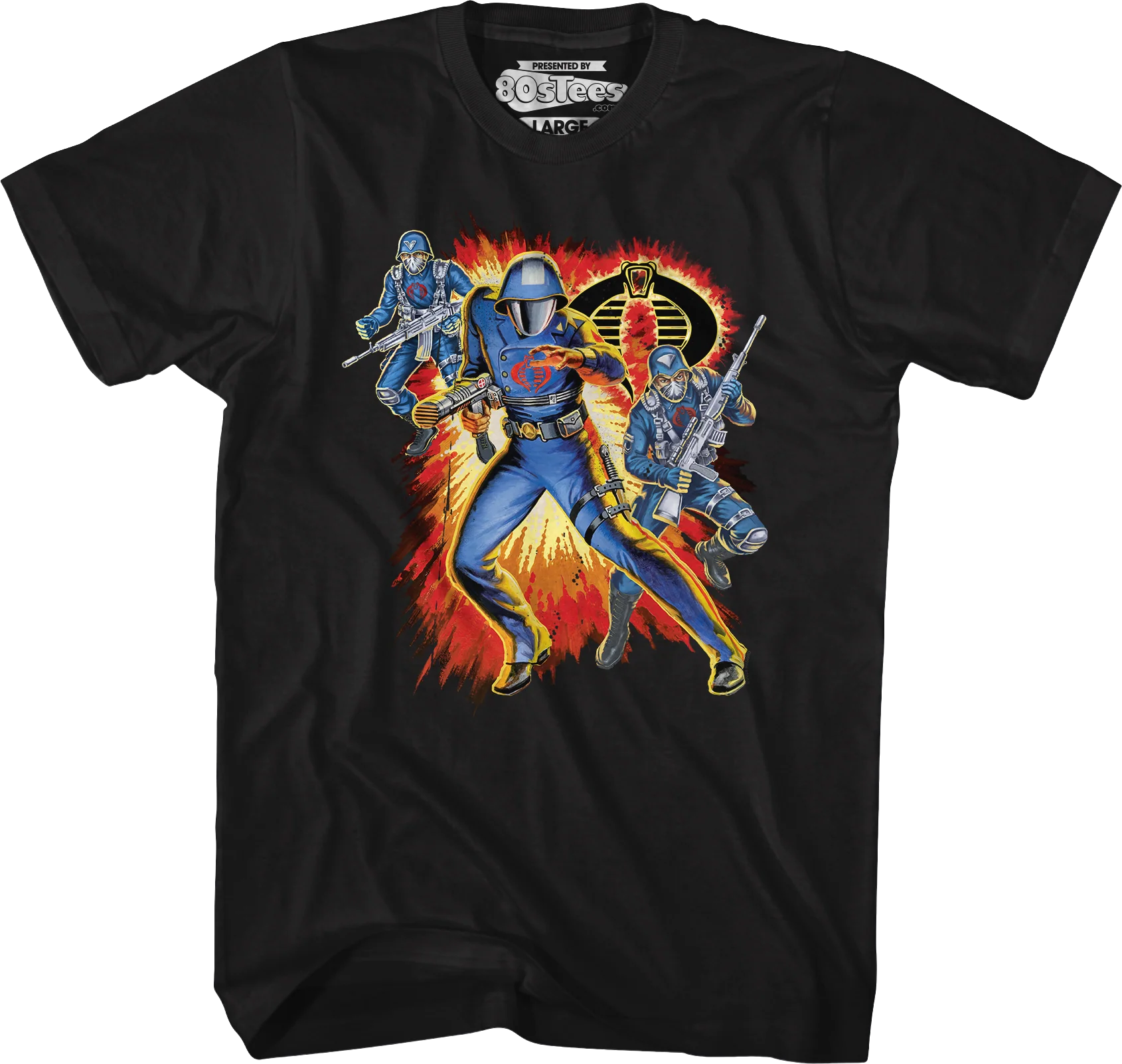 Cobra Explosion GI Joe T-Shirt
