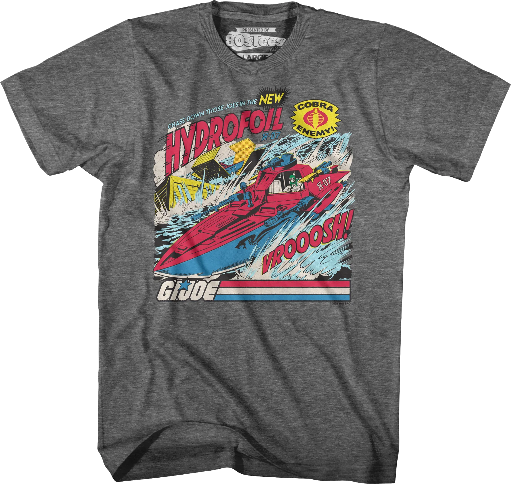 Cobra Hydrofoil GI Joe T-Shirt