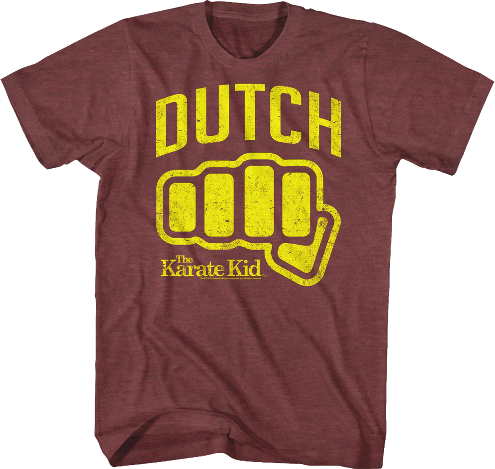 Cobra Kai Student Dutch Karate Kid T-Shirt
