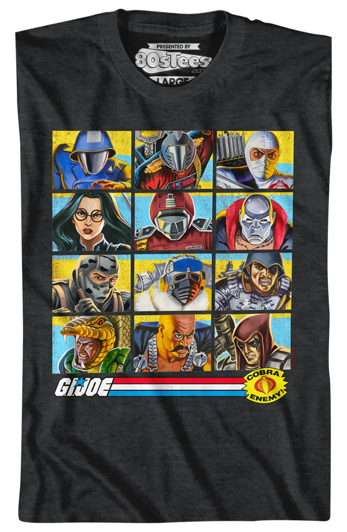 Cobra Organization's Dirty Dozen GI Joe T-Shirt - Image 2