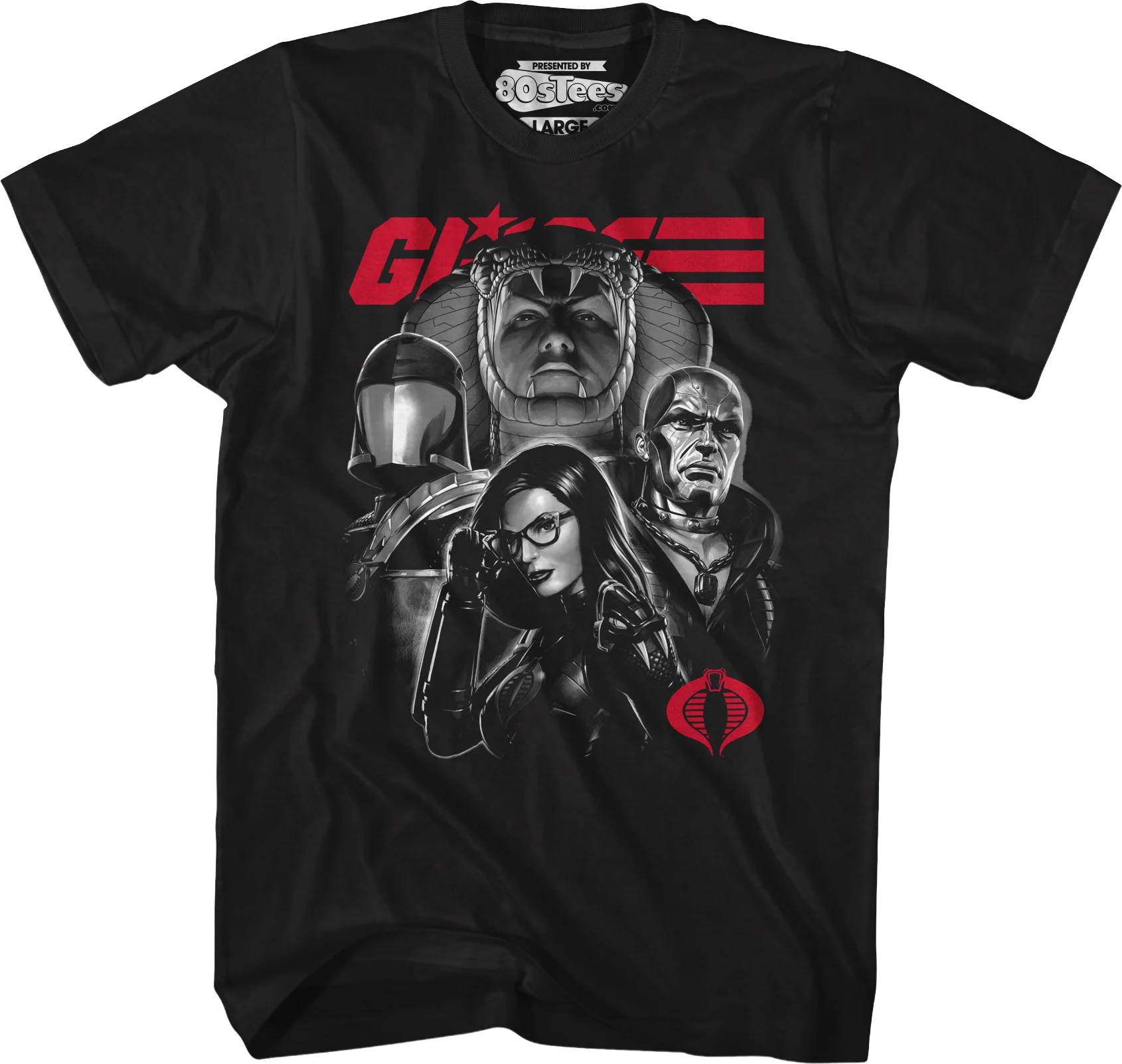 Cobra Villains Collage GI Joe T-Shirt